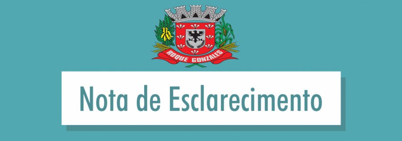 NOTA DE ESCLARECIMENTO DA SECRETARIA MUNICIPAL DE SAÚDE