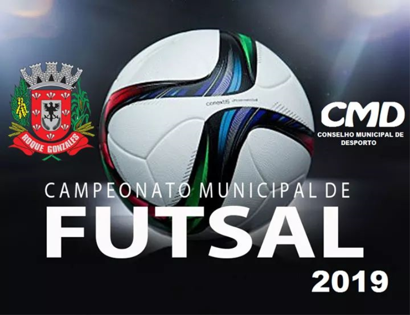 ABERTAS AS INSCRIÇÕES PARA O CAMPEONATO MUNICIPAL DE FUTSAL EDIÇÃO 2019