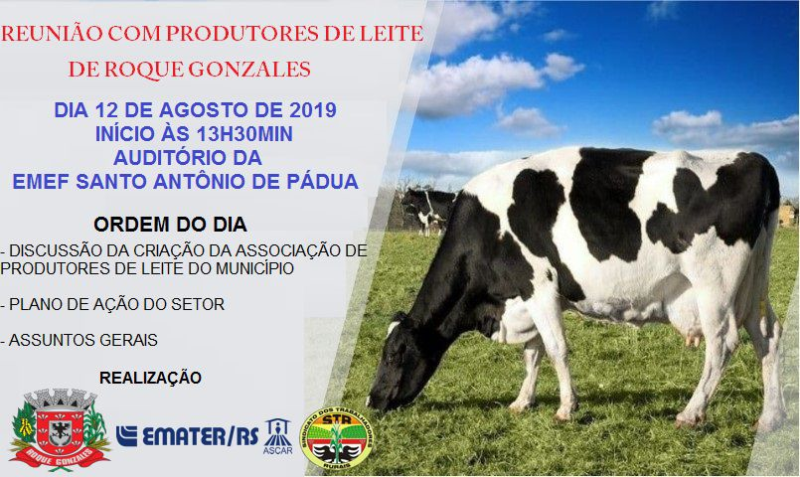 ADMINISTRAÇÃO MUNICIPAL PROMOVE REUNIÃO PARA DEBATER SETOR LEITEIRO 