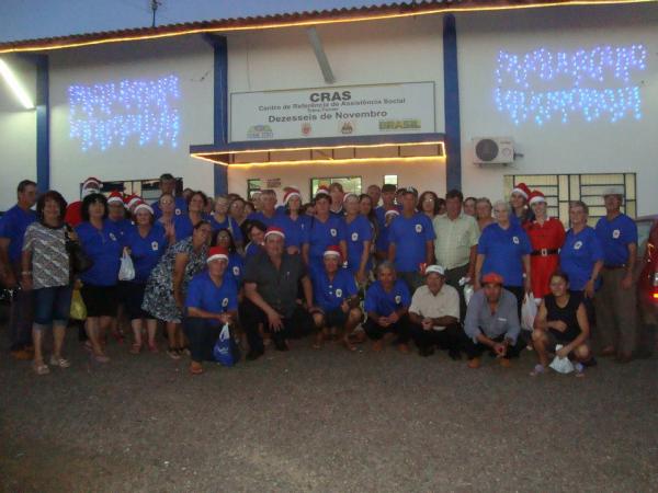 Confraternização Natalina com o Grupo da 2ª e 3ª Idade "Flor