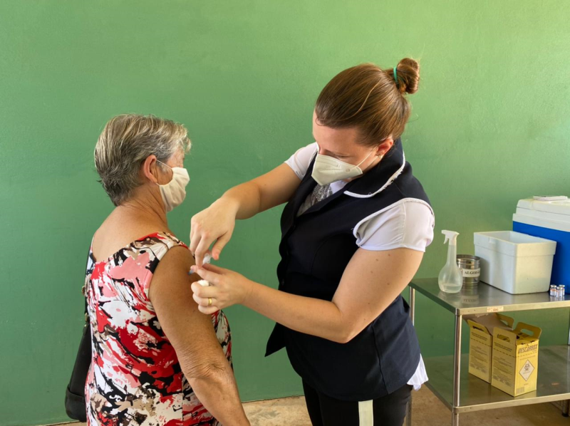 INÍCIO DA VACINAÇÃO PARA IDOSOS DE 69 ANOS OU MAIS.