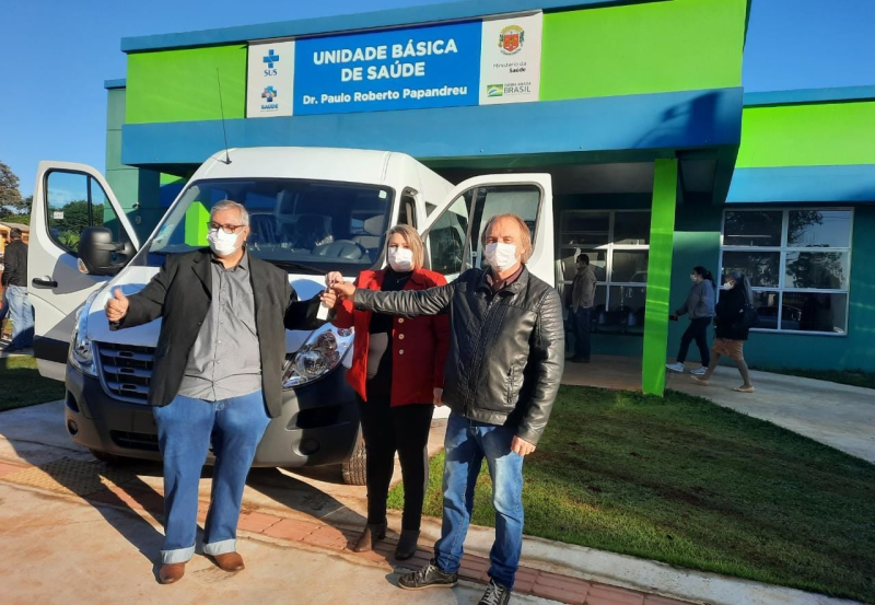 Saúde recebe veículo 0 km