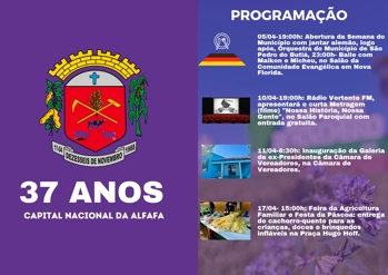 <p>Semana do Munic&iacute;pio&nbsp;</p>