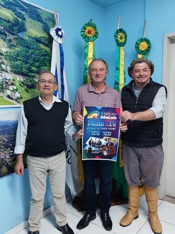 <p>VICE-PREFEITO RECEBE CONVITE PARA A ABERTURA DA EXPO S&Atilde;O LUIZ 2025</p>