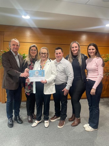 <p>MUNIC&Iacute;PIO RECEBE CERTIFICA&Ccedil;&Atilde;O AMIGO DA VACINA&nbsp;</p>