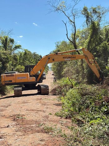 <p>IN&Iacute;CIO DAS OBRAS DE ASFALTAMENTO DA ERS-550</p>