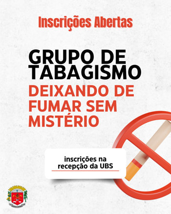 <p>GRUPO DE TABAGISMO&nbsp;</p>