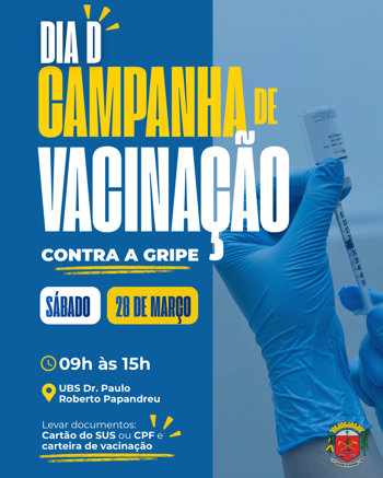 <p>CAMPANHA DE VACINA&Ccedil;&Atilde;O&nbsp;</p>