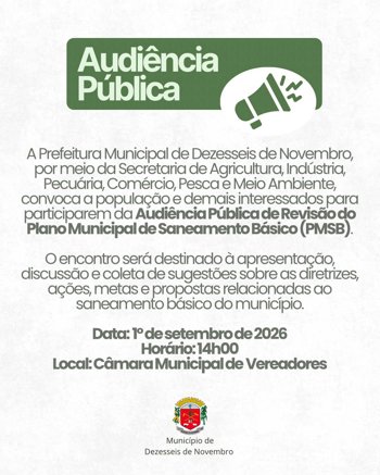 AUDI&Ecirc;NCIA P&Uacute;BLICA-PSMB