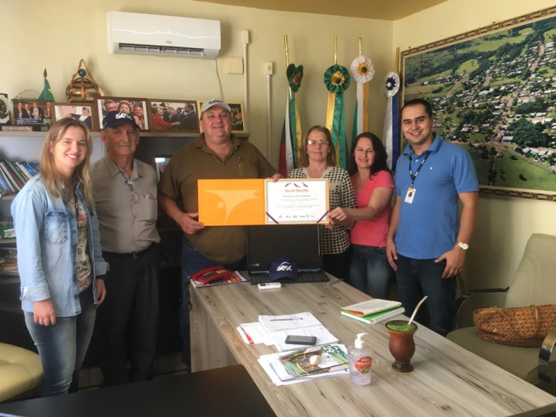 EQUIPE DO SESC SÃO LUIZ GONZAGA VISITA O MUNICÍPIO.