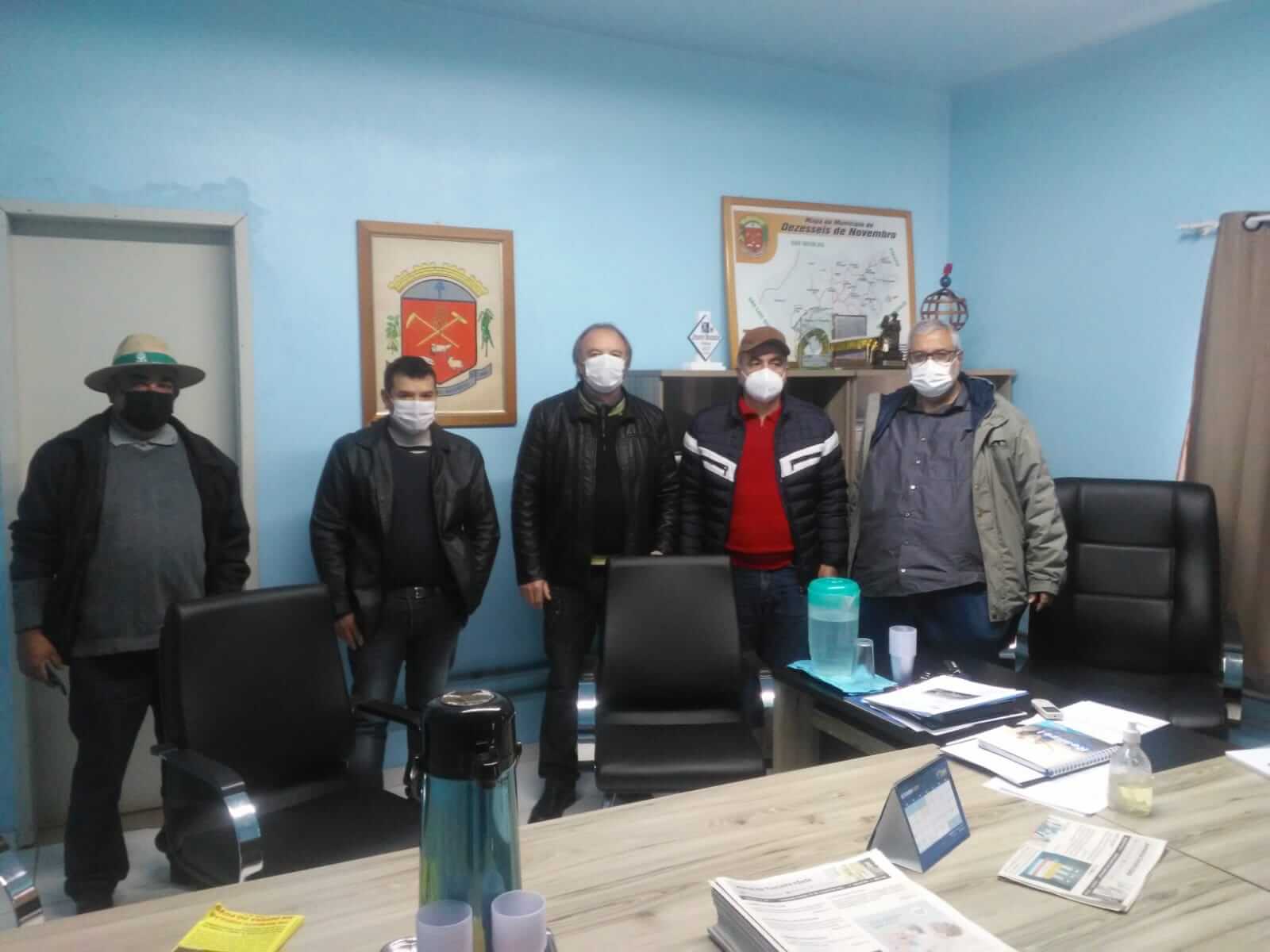 VISITA DO DEPUTADO MARCON