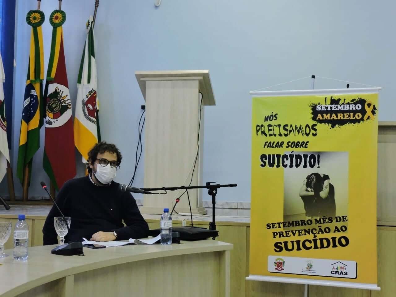 ASSISTÊNCIA REALIZA PALESTRA SOBRE SUICÍDIO