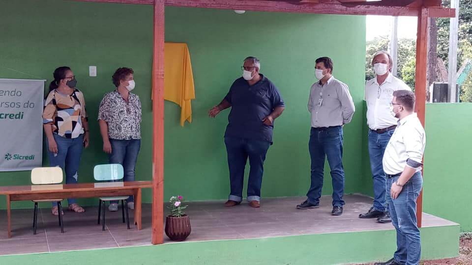 INAUGURAÇÃO DE NOVO ESPAÇO NA CRECHE