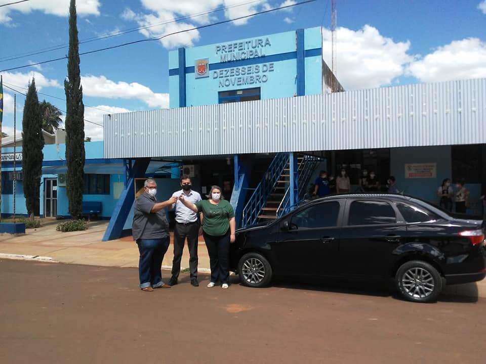 SAÚDE RECEBE VEÍCULO ZERO KM 