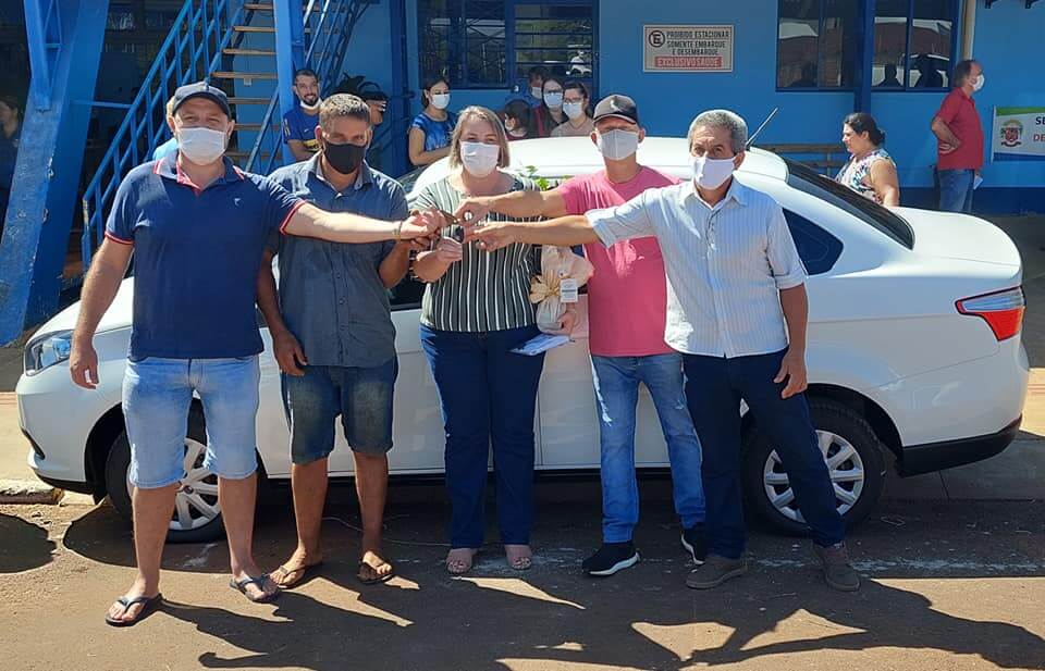 SAÚDE RECEBE VEÍCULO ZERO KM 