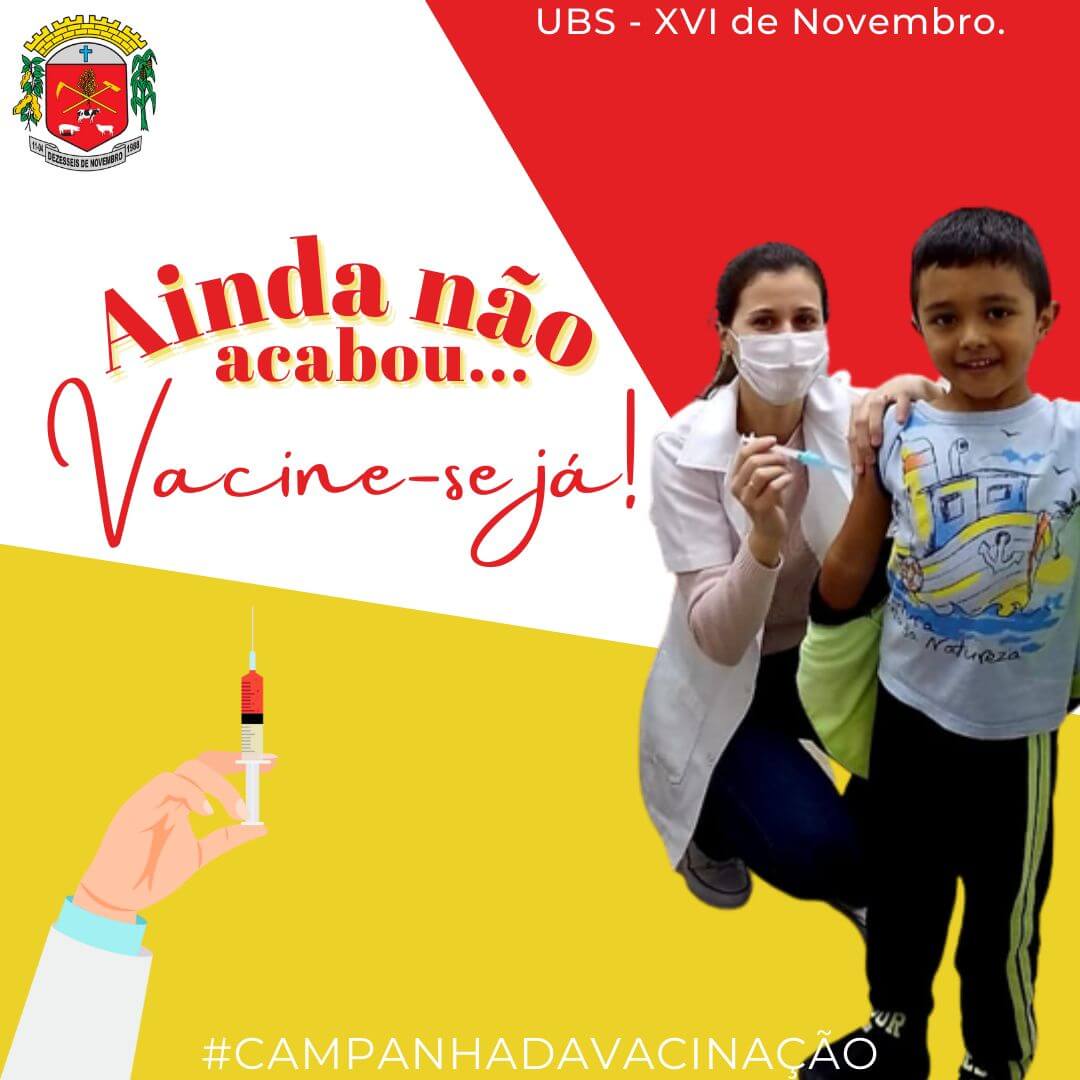 CAMPANHA DA VACINAÇÃO CONTRA A GRIPE E O SARAMPO.