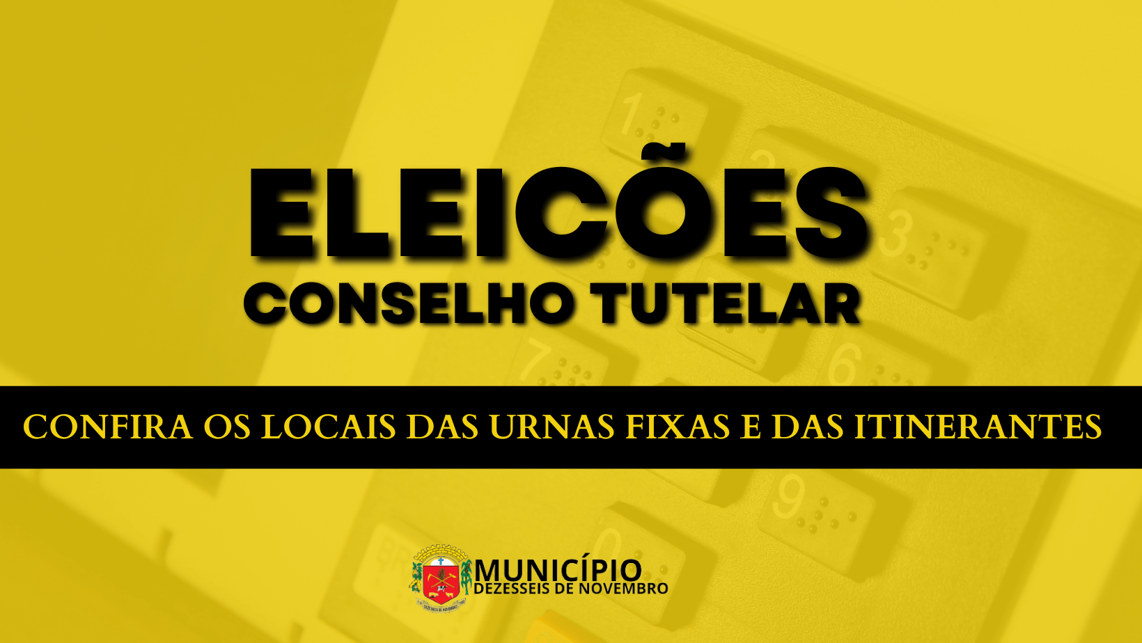 ELEIÇÕES DO CONSELHO TUTELAR