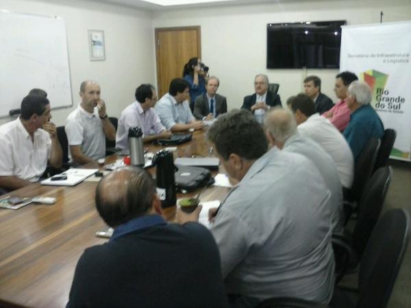 Reuniões em Porto Alegre sobre demandas com rodovias e produtores de leite