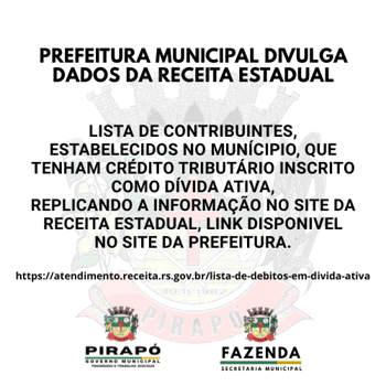 <p><span class="OYPEnA font-feature-liga-off font-feature-clig-off font-feature-calt-off text-decoration-none text-strikethrough-none">PREFEITURA MUNICIPAL DIVULGA DADOS DA RECEITA ESTADUAL</span></p>
