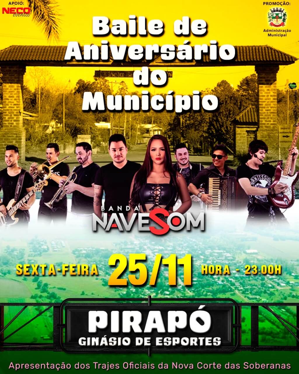 BAILE DE ANIVERSÁRIO DO MUNICÍPIO 