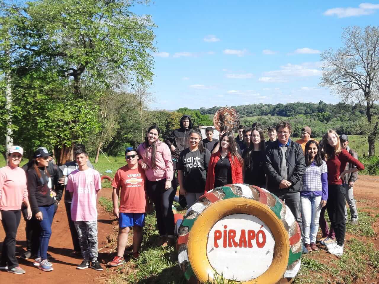Revitalização no trevo dos pneus 