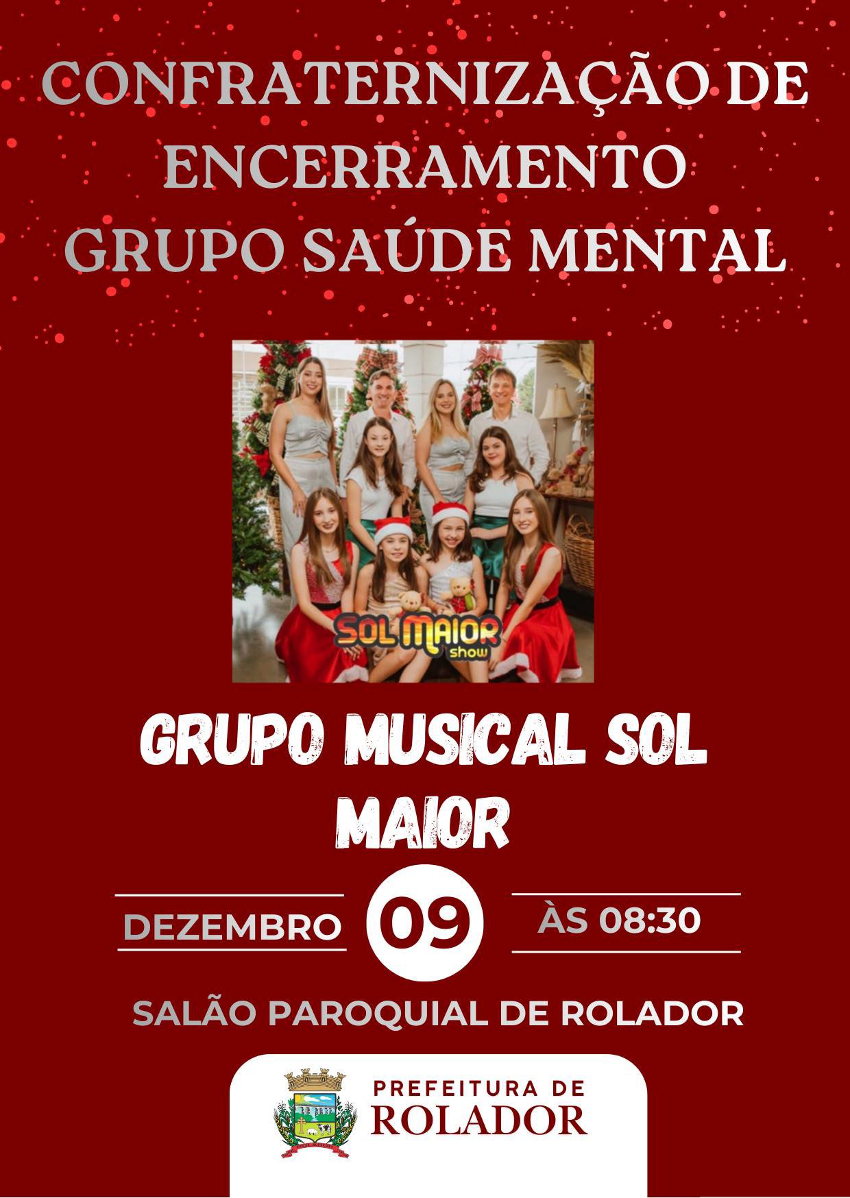 <p><strong>Confraterniza&ccedil;&atilde;o do Grupo de Sa&uacute;de Mental de Rolador</strong></p>