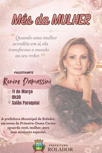 <p><strong>🌸✨ M&Ecirc;S DA MULHER &ndash; MARCA NA AGENDA! ✨🌸</strong></p>
<p>&nbsp;</p>