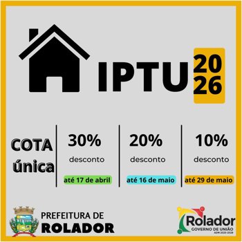 <p><strong>IPTU 2026 &ndash; INFORMA&Ccedil;&Otilde;ES COMPLETAS E PRAZOS</strong></p>
