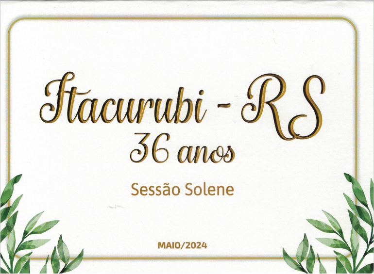 Sessão Solene dia 04/05/2024