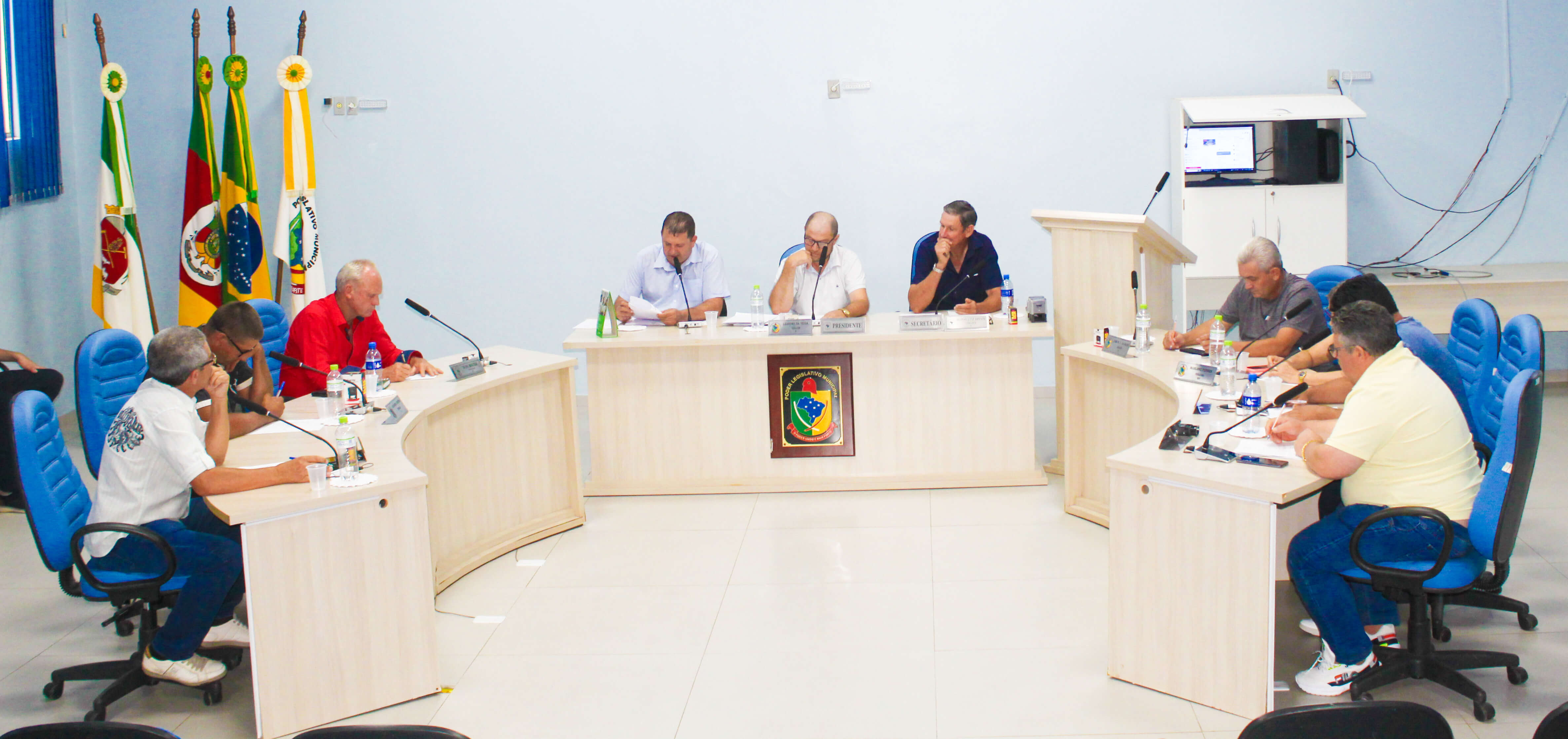 1ª Sessão Ordinária da Câmara Municipal de Vereadores