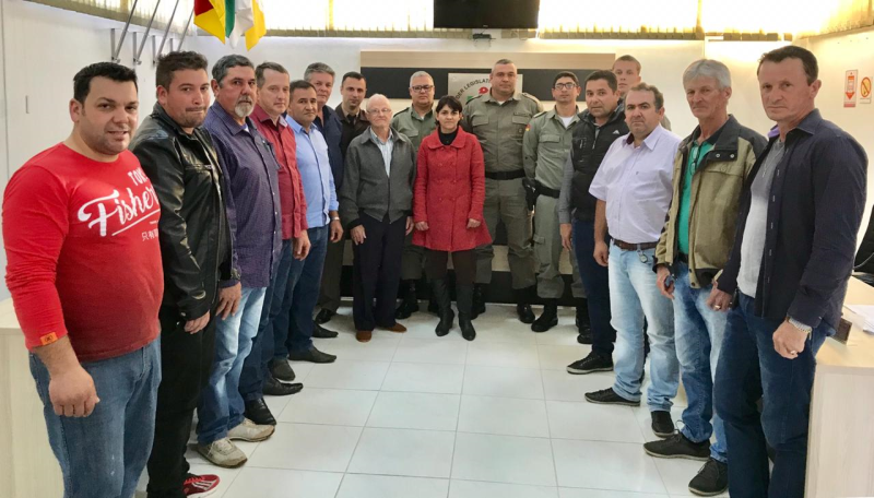 Vereadores aprovam Projeto de Lei para aquisição de uma viatura para a Brigada Militar.