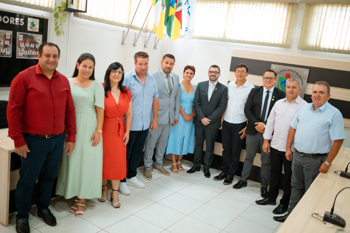 Cerimônia de posse dos vereadores, prefeito e vice-prefeita de Rolador aconteceu nesta quarta-feira (01)