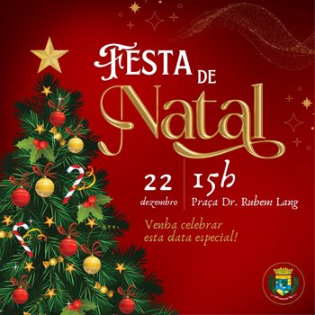 <p>Festa de Natal&nbsp;</p>