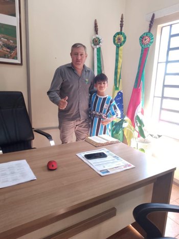 <p>Apoio ao nosso atleta&nbsp;</p>