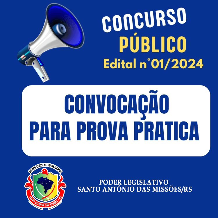 NOTAS OFICIAIS E CONVOCAÇÃO PARA PROVA PRÁTICA