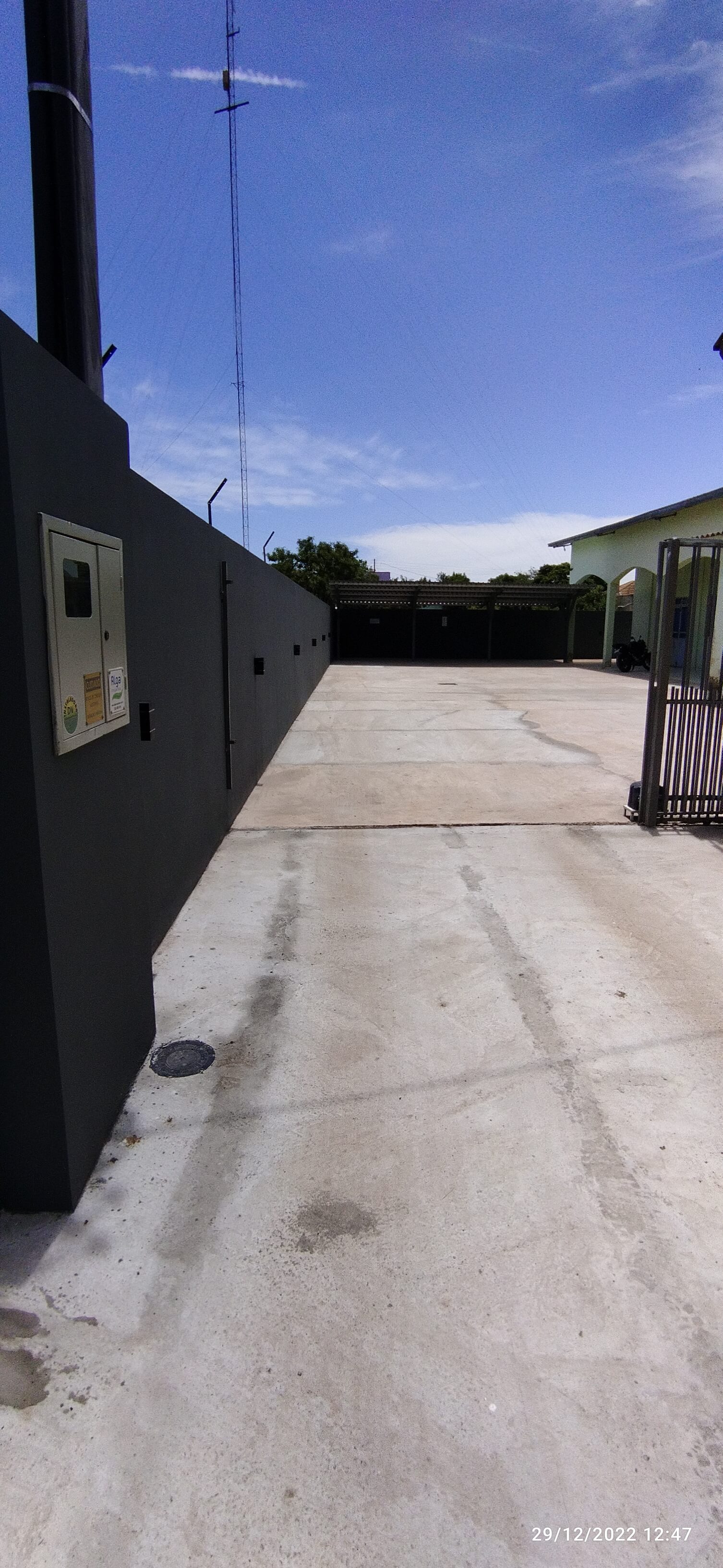 Concluída a obra de Concretagem!