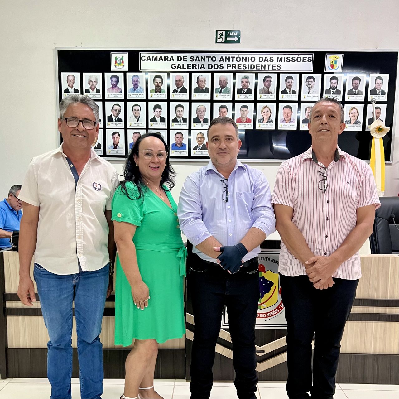 Foi eleita a nova Mesa Diretora da Câmara