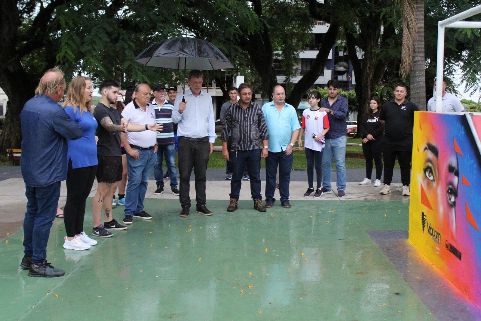 APDL realiza apresentação dos grafites da pista de skate do Centro Esportivo Cícero Cavalheiro