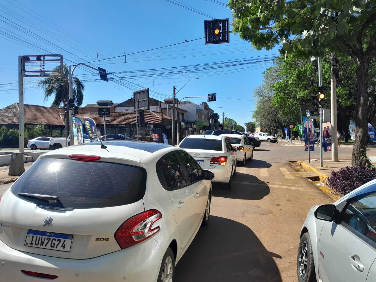 <p>Sinaleira da Igreja Matriz deve voltar a operar na pr&oacute;xima semana</p>
