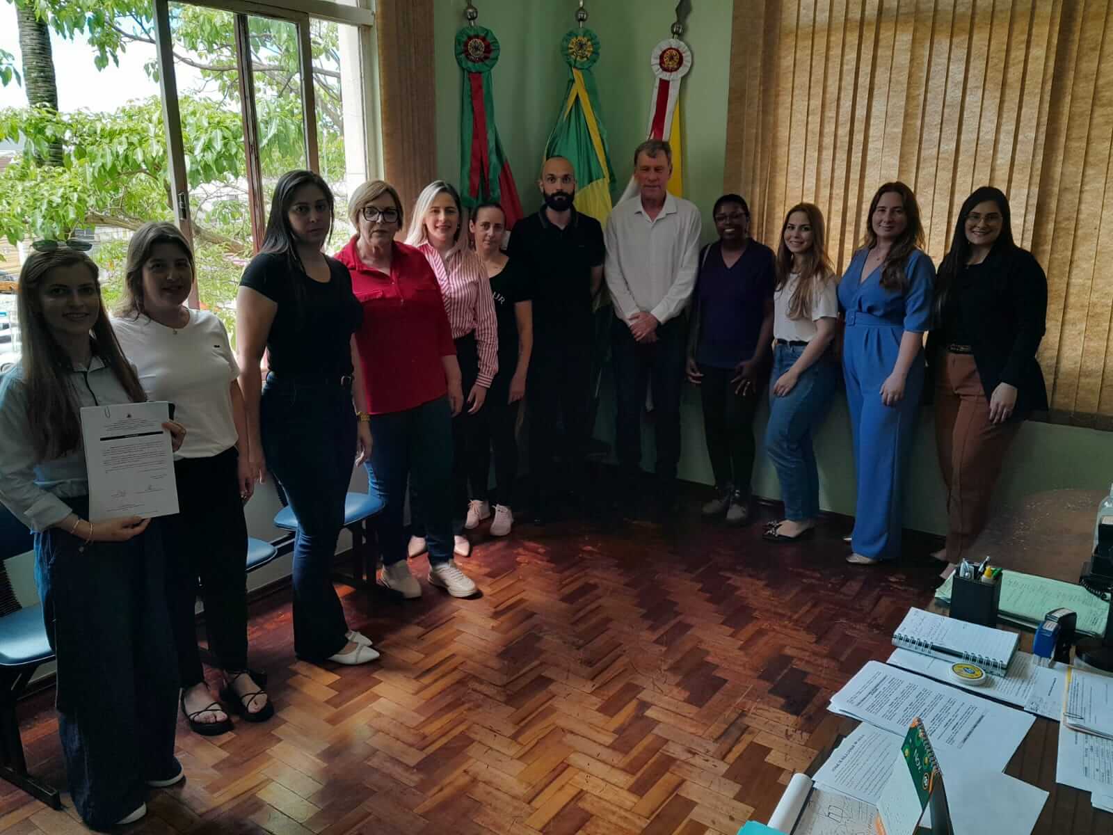 <p>A&ccedil;&atilde;o Social, Sa&uacute;de e Educa&ccedil;&atilde;o t&ecirc;m novos servidores empossados</p>