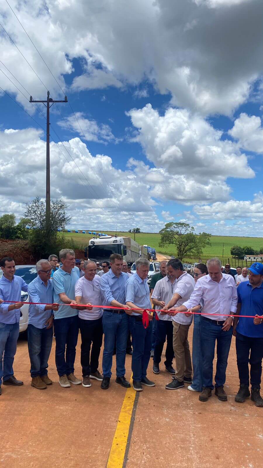 <p>Estrada de Rinc&atilde;o de S&atilde;o Pedro &eacute; entregue &agrave; comunidade</p>