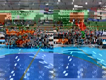 <p><strong>Alunos da EMEF Francisca Lencina vivem dia de futsal inesquec&iacute;vel</strong></p>