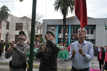 <p><strong>Realizada a solenidade de Abertura da Semana da P&aacute;tria 2025</strong></p>