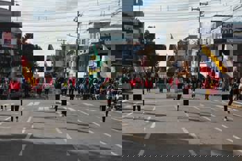 <p>Comunidade prestigia desfile de 7 de Setembro em S&atilde;o Luiz Gonzaga</p>