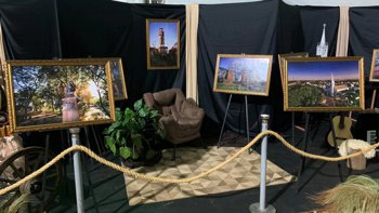 <p>Secretaria de Turismo e Cultura organizou tr&ecirc;s exposi&ccedil;&otilde;es permanentes na Expo</p>
