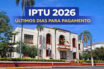 <p>Prazo para pagamento do IPTU com desconto termina no dia 16 de mar&ccedil;o</p>