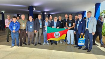 <span style="font-size: 10pt;">Prefeitos Missioneiros participam da Marcha dos Munic&iacute;pios a Bras&iacute;lia</span>