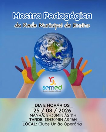 <span style="font-size: 10pt;">Mostra Pedag&oacute;gica da Rede Municipal acontece nesta ter&ccedil;a-feira, 25</span>