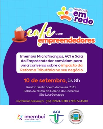 <span style="font-size: 10pt;">Palestra sobre Reforma Tributária para empreendedores</span>