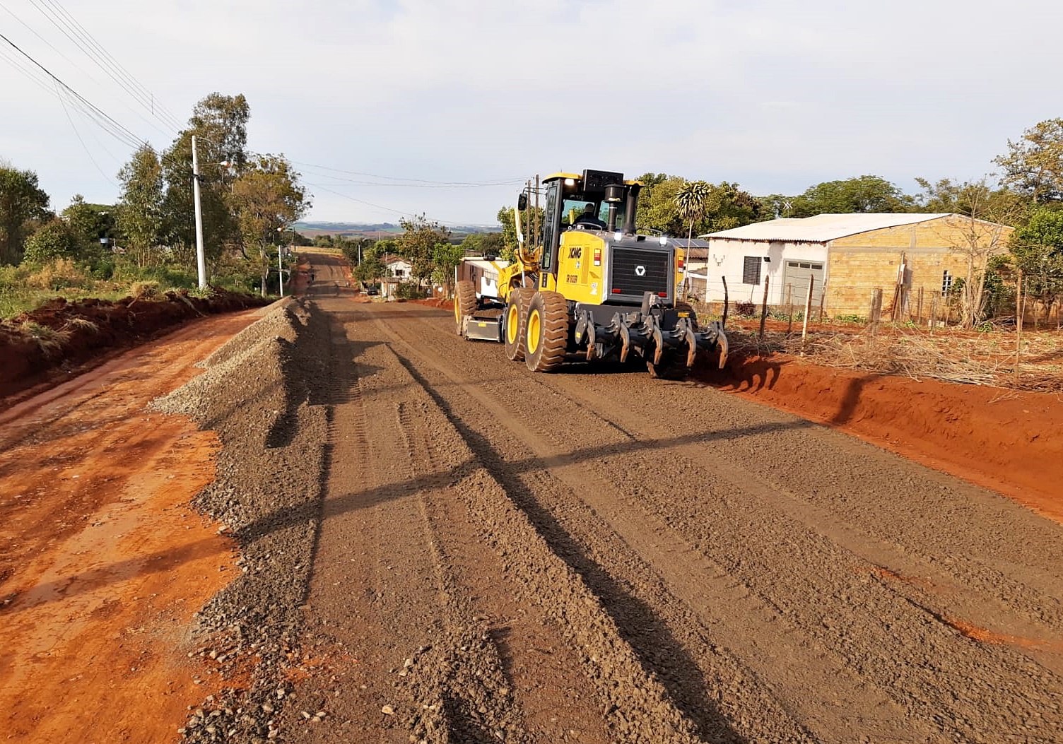 Serviços de infraestrutura para obras de pavimentação iniciam em ruas de São Luiz Gonzaga   